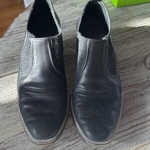 Men's Black Leather Shoes